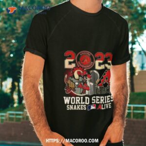 arizona diamondbacks 2023 d backs world series snakes alive mascot shirt tshirt