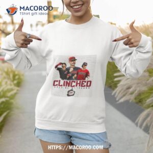 arizona diamondbacks clinched 2023 nl wildcard t shirt sweatshirt 1