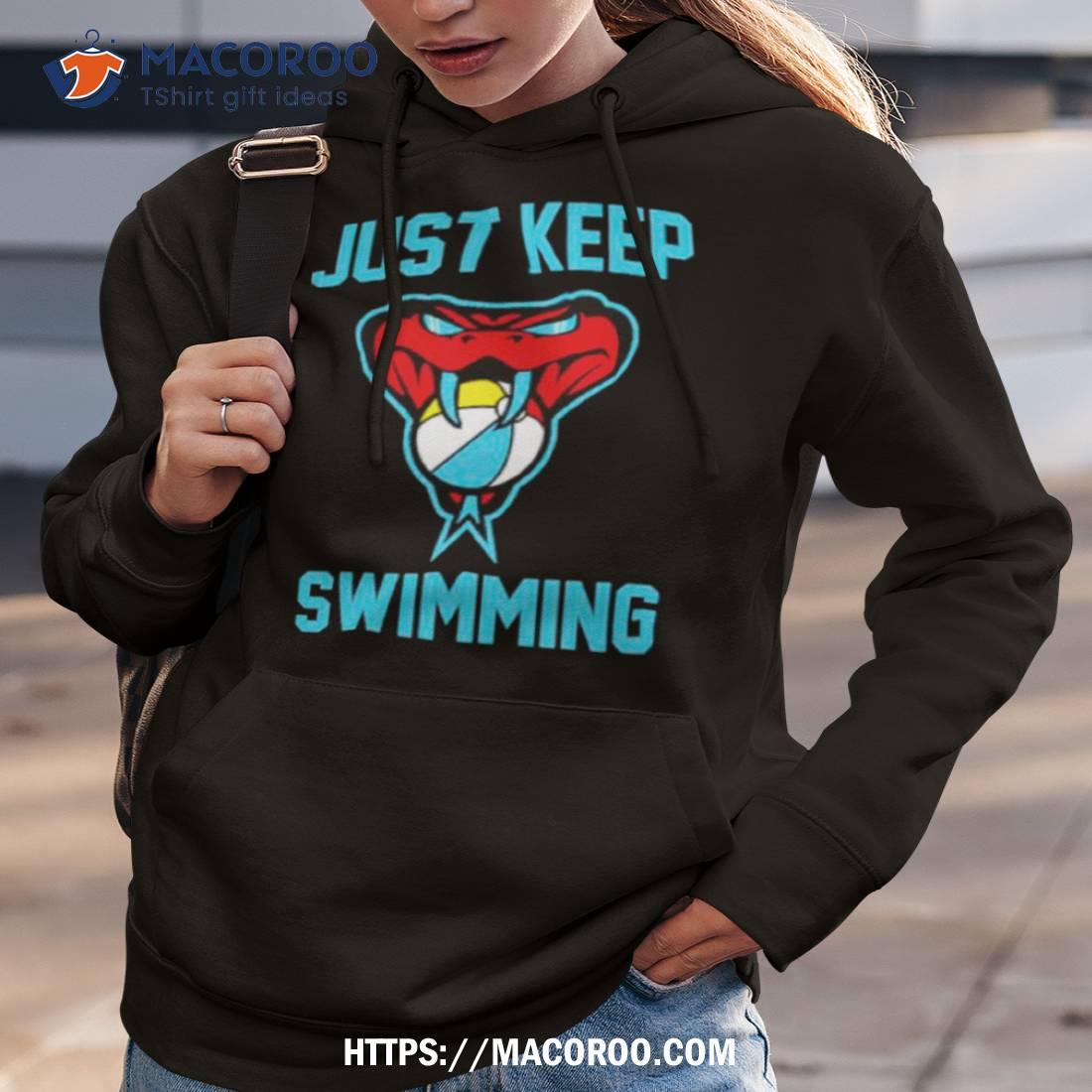 Arizona Diamondbacks Snake just keep swimming logo shirt, hoodie