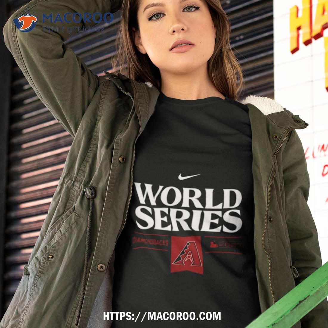 Arizona Diamondbacks Nike 2023 World Series Authentic Collection Dugout T Shirt Arizona Diamondbacks Nike 2023 World Series Authentic Collection Dugout T Shirt