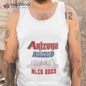 arizona diamondbacks nlcs 2023 champions skyline t shirt tank top