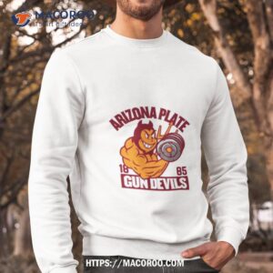 Arizona Plate 1885 Gun Devil Shirt 2 arizona plate 1885 gun devil shirt sweatshirt