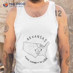 arkansas hidden diamond of the usa shirt tank top