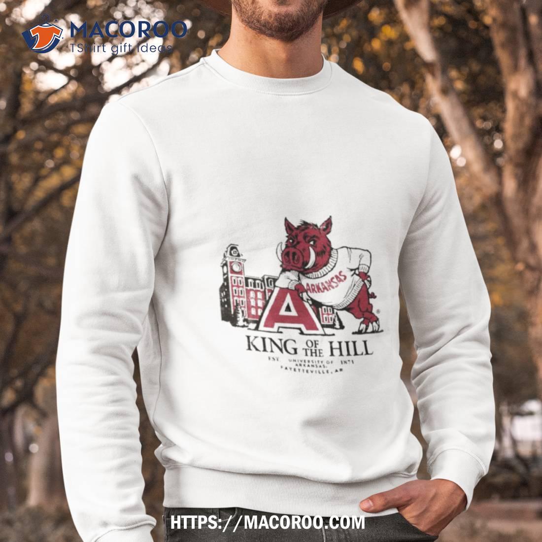 Arkansas Razorbacks King Of The Hill T Shirt Arkansas Razorbacks King Of The Hill T Shirt