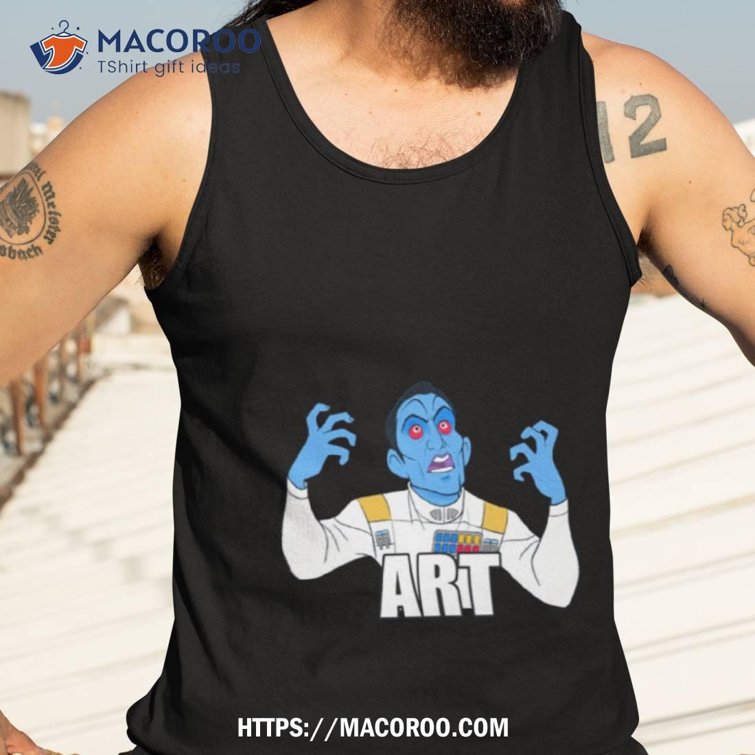 Art Meme Grand Admiral Thrawn Shirt Art Meme Grand Admiral Thrawn Shirt