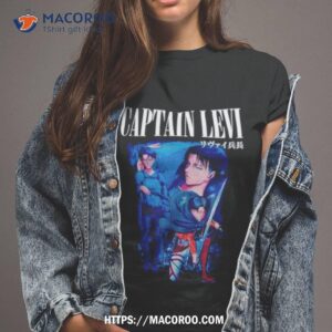 Attack On Titan Captain Levi Collage Shirt