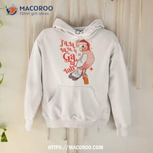 australian funny christmas holidays cute galah bird falala shirt hoodie