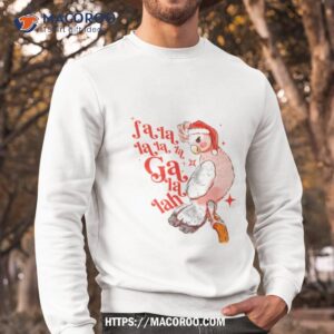 australian funny christmas holidays cute galah bird falala shirt sweatshirt