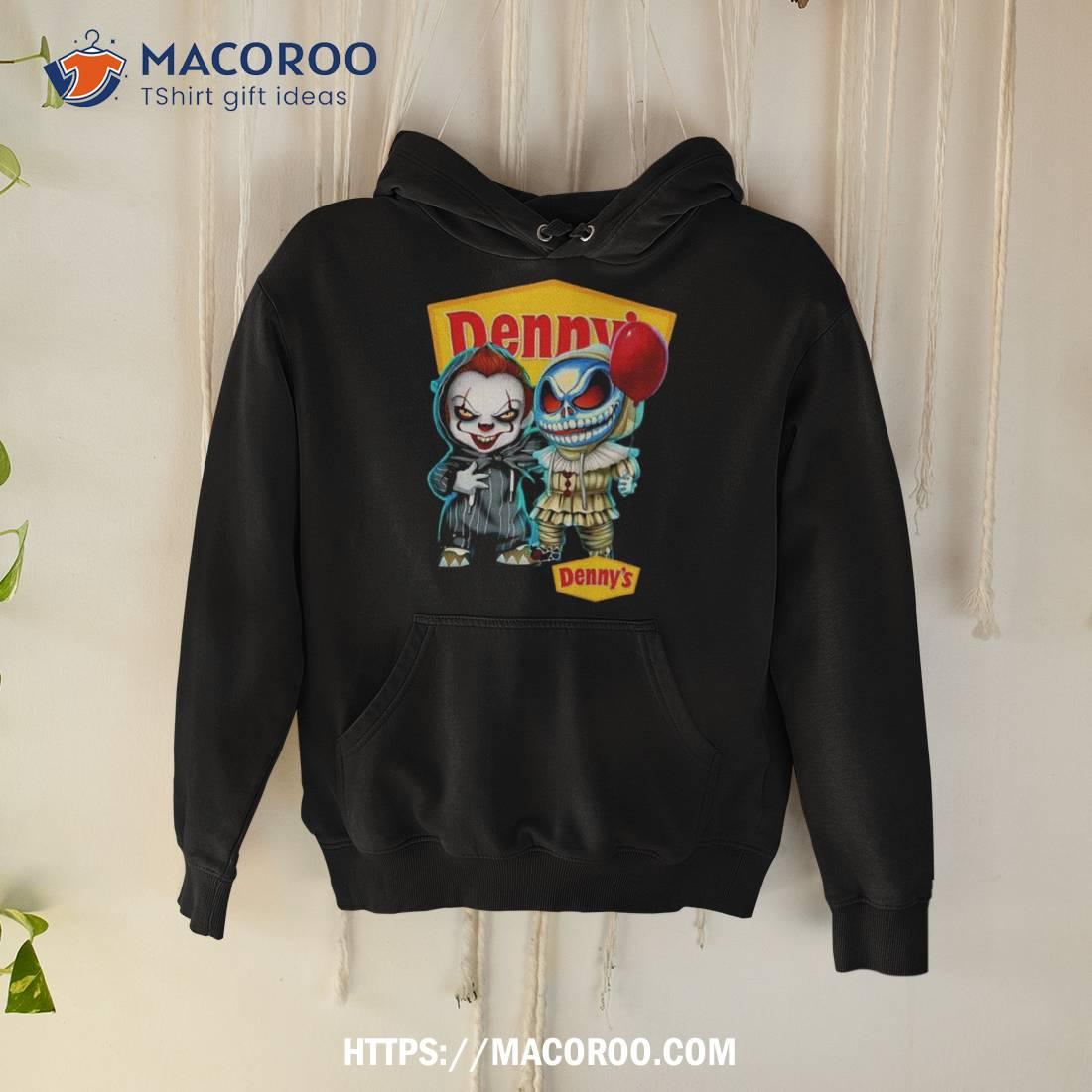 Baby Jack Skellington And Baby Pennywise Denny’s Halloween Shirt Baby Jack Skellington And Baby Pennywise Denny’s Halloween Shirt