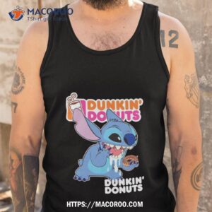 baby stitch dunkin donuts shirt tank top