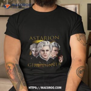 Baldur’s Gate Design Of Astarion Girl Dinner Shirt