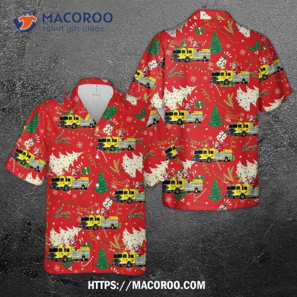 Ball Pond Volunteer Fire Company Christmas Hawaiian Shirt