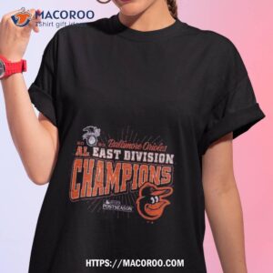 Baltimore Orioles ’47 2023 Al East Division Champions Distressed Franklin T Shirt