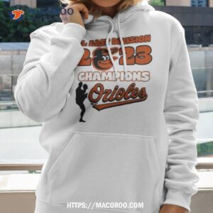 Baltimore Orioles Al East Division Champions 2023 Logo Shirt