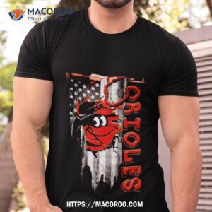 Baltimore Orioles Inside Usa Flag 2023 T Shirt