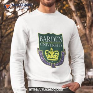 barden university green logo shirt sweatshirt