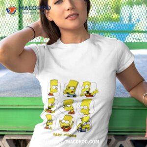 Bart Simpson Moods The Simpson Family Shirt 3 bart simpson moods the simpson family shirt tshirt 1