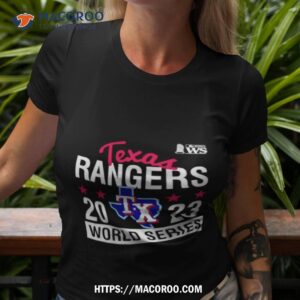 Baseball Texas Rangers 2023 World Series Shirt