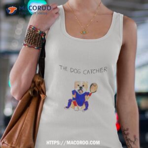 baseball the dog catcher shirt tank top 4