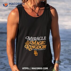 baylor football miracle at the magic kingdom 9 30 23 shirt tank top