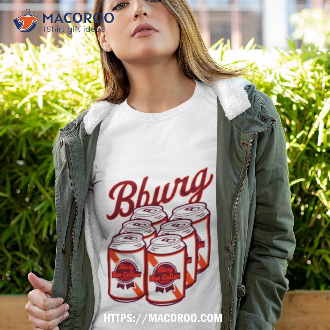 Bburg Blue Collar Football Shirt Bburg Blue Collar Football Shirt