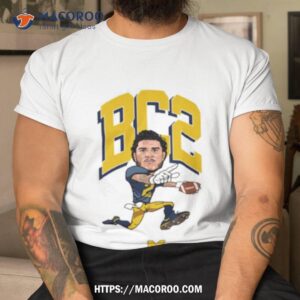 bc2 university of michigan football blake corum caricature shirt tshirt