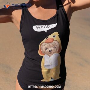 Bear Hello Why So Serious Shirt