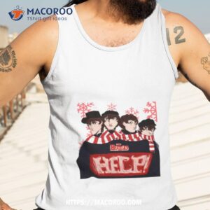 beatles art help graphic shirt tank top 3