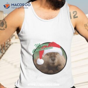beaver christmas shirt tank top 3