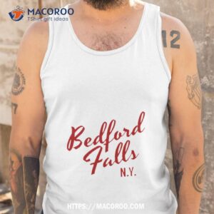 bedford falls ny 2023 christmas shirt tank top