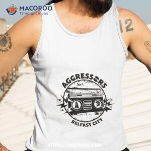 belfast radio aggressors shirt tank top 3