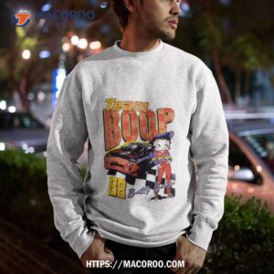 betty boop racing team boop t shirt sweatshirt
