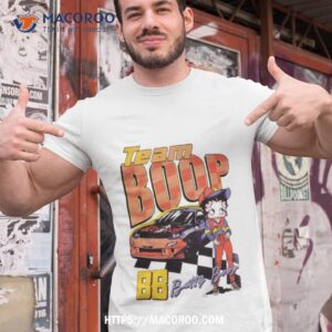 Betty Boop Racing Team Boop T Shirt Betty Boop Racing Team Boop T Shirt