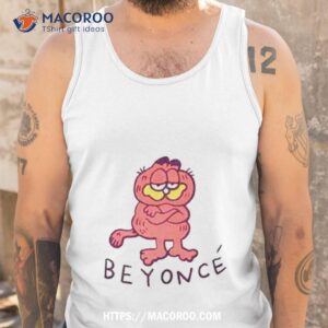 beyonc garfield cartoon parody shirt tank top