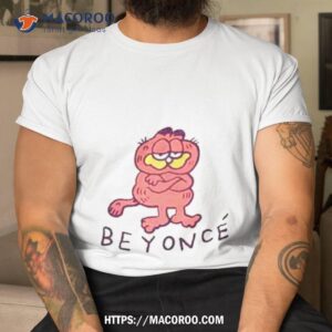 Beyonc Garfield Cartoon Parody Shirt