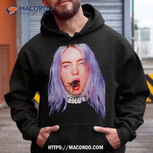 Billie Eilish Tarantula Mouth Shirt 1 billie eilish tarantula mouth shirt hoodie