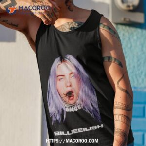 Billie Eilish Tarantula Mouth Shirt 3 billie eilish tarantula mouth shirt tank top 1