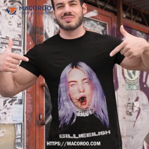 billie eilish tarantula mouth shirt tshirt 1