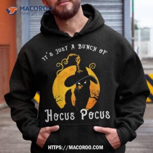 black cat moon funny halloween costume bunch of hocus pocus shirt hoodie