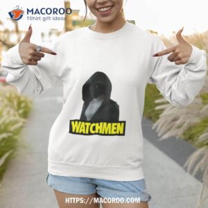 black coat watchmen shirt sweatshirt 1