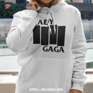 Black Flag Lady Gaga Logo Parody Shirt
