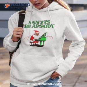 Black Santa On The Keys Shirt