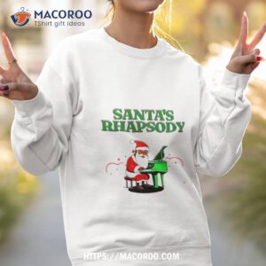 black santa on the keys shirt sweatshirt 2