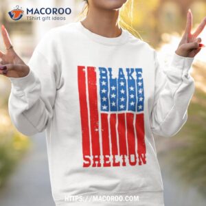 blake shelton natural flag shirt sweatshirt 2
