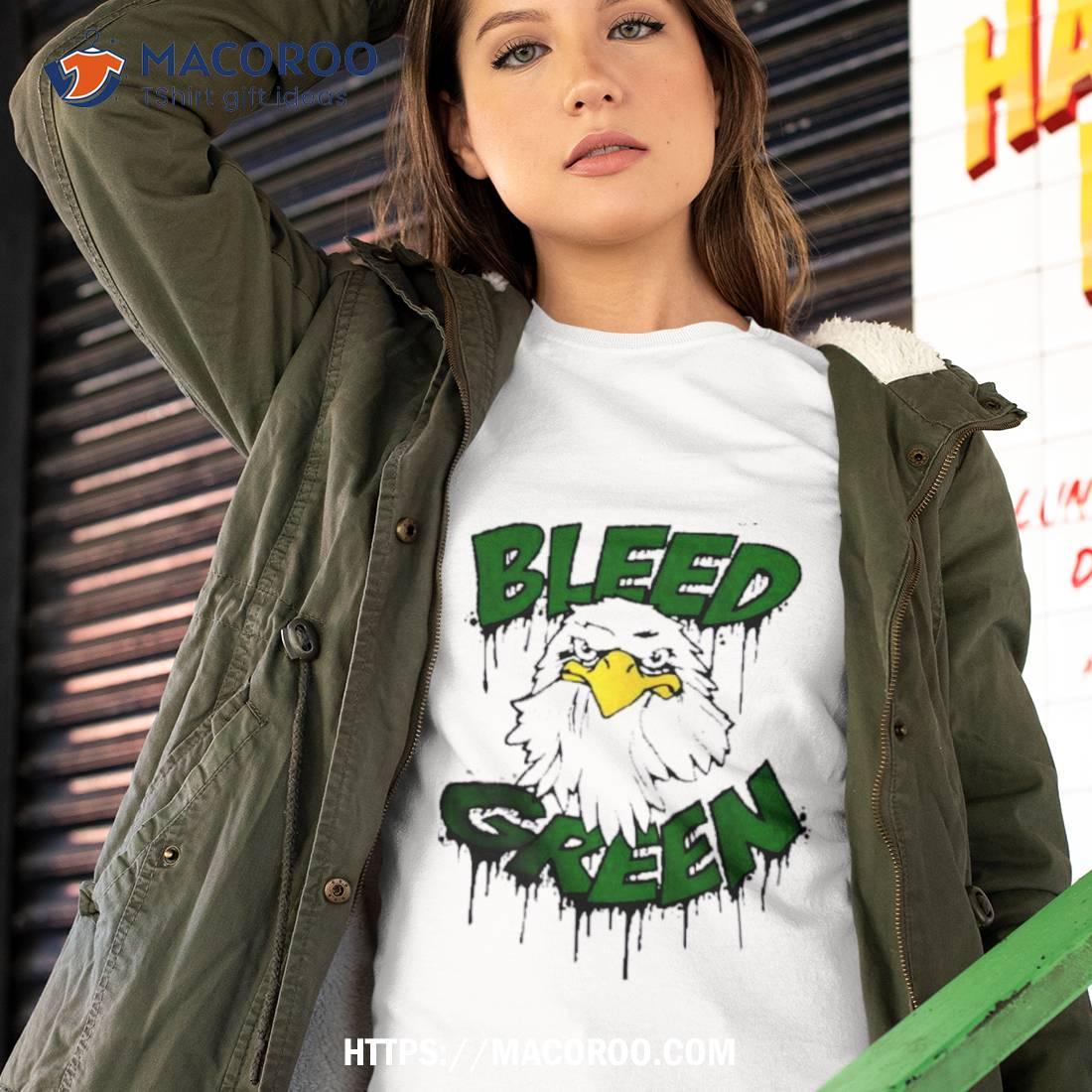 Bleed Green Swoop Philadelphia Eagles Shirt, hoodie, sweater, long