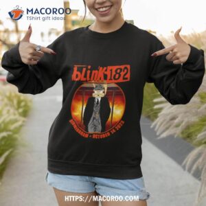blink 182 10 14 2023 birmingham england softstyle shirt sweatshirt 1