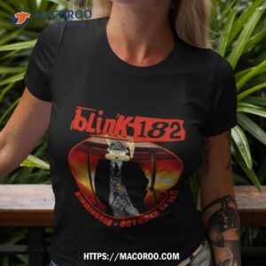Blink 182 10 14 2023 Birmingham, England Softstyle Shirt