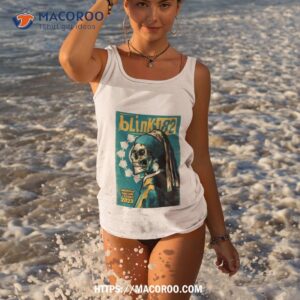 blink 182 event poster sunday october 8 2023 ziggo dome amsterdam netherlands world tour t shirt tank top