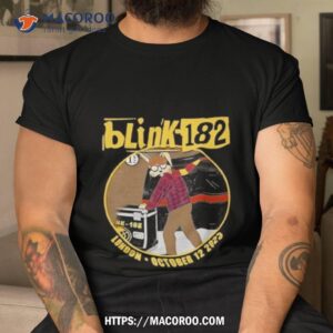 blink 182 london the o2 12 oct 2023 shirt tshirt