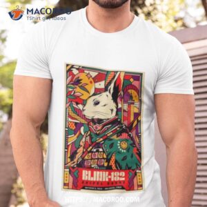 Blink 182 Tour 2023 Bologna Italy T Shirt